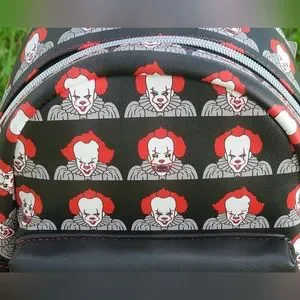 Loungefly Pennywise Minibackpack NWT Rare & Rare Matching Coin Purse Loungefly | Bags | Loungefly Pennywise Minibackpack Nwt Rare  main image 2